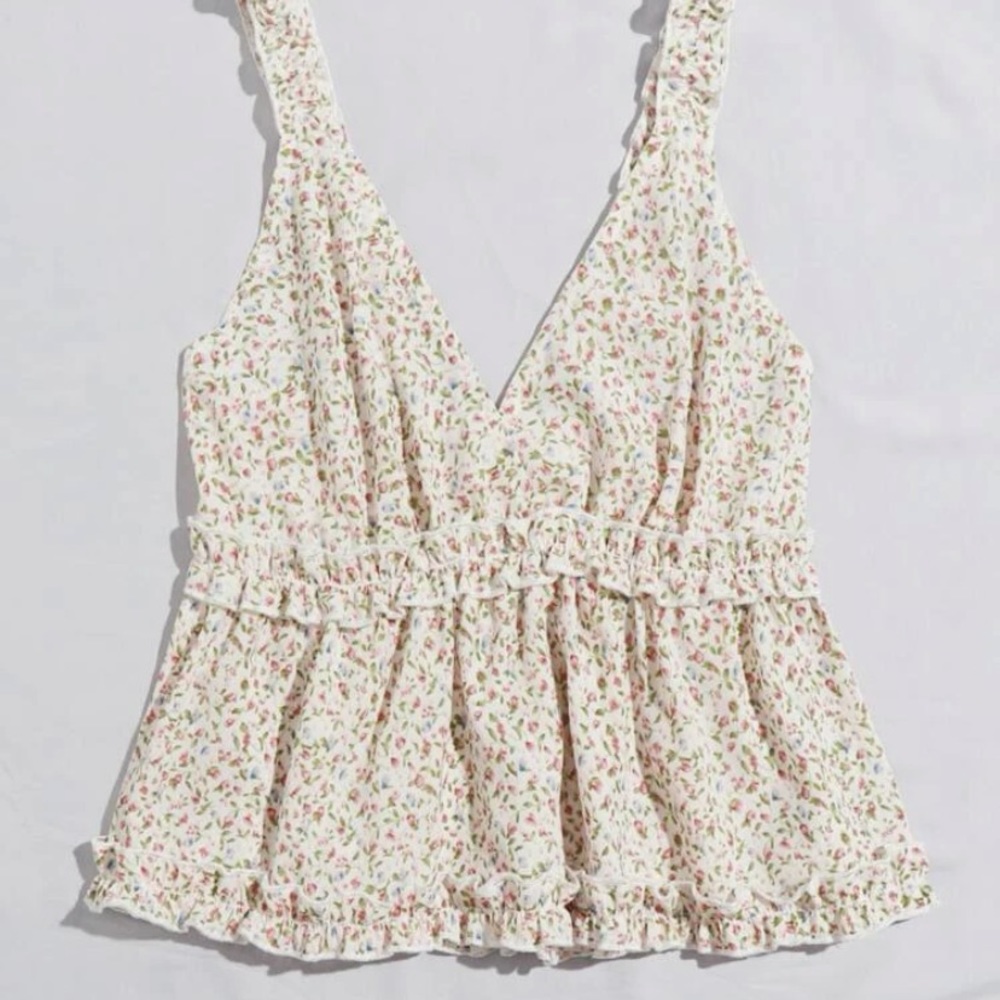 SHEIN Floral Tank Top